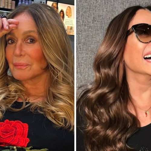 Susana Vieira muda o visual e aposta em fios escuros; veja o resultado