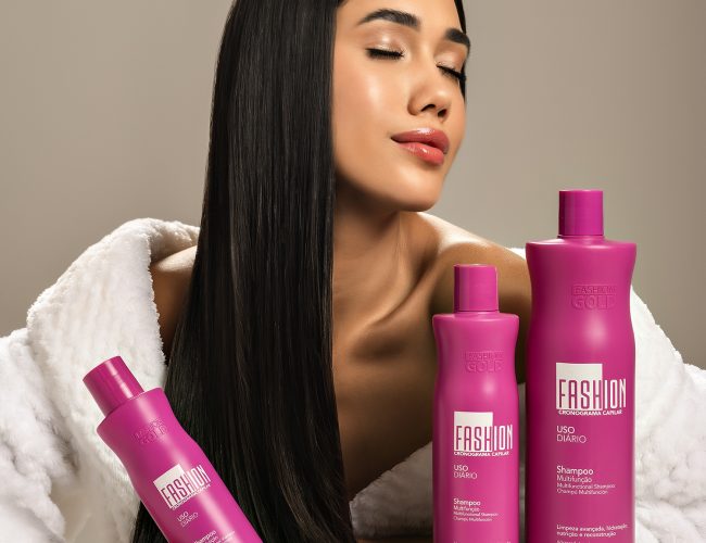 Shampoo multifunção da linha Cronograma Capilar Fashion Gold ganha novas versões e se adapta a todas as rotinas de cuidados