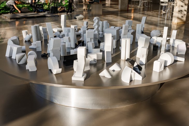 Quando a luz ilumina a pedra