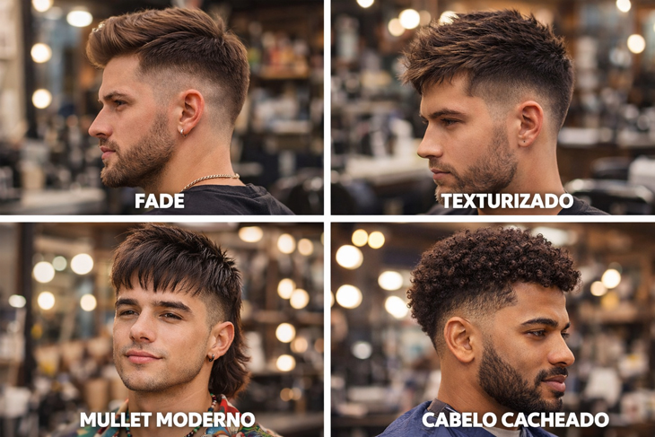 Estilos de cabelo para homens
